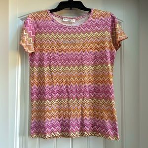 MANGO ~ Women’s Chevron Top